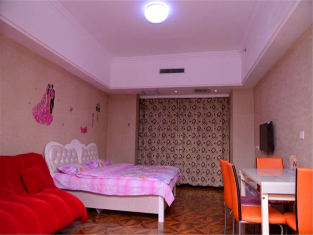 Green Express Apartment Harbin West Railway Station Pokój zdjęcie